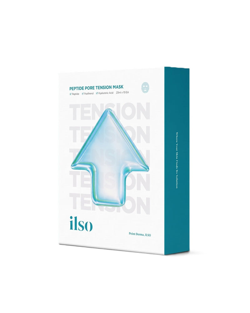 [ ilso ] Peptide Pore Tension Mask 23ml (10 Sheets)