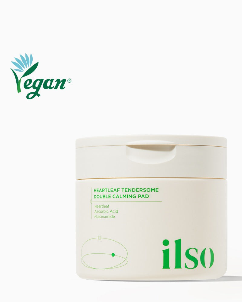 [ ilso ] Heartleaf Tendersome Double Calming Pad 320g 60ea
