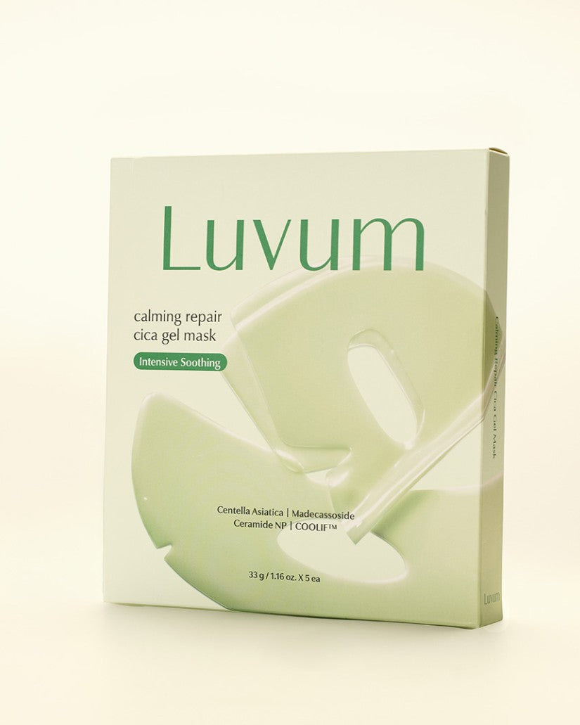 [ luvum ] Calming Repair Cica Gel Mask 33g 5 Sheets