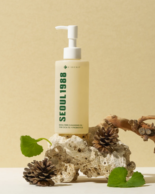 [ K-SECRET ] SEOUL 1988 Cleansing Oil: Pine Cica 1% + Probiotics 200ml