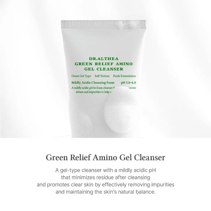 [ Dr.Althea ] Green Relief Amino Gel Cleanser