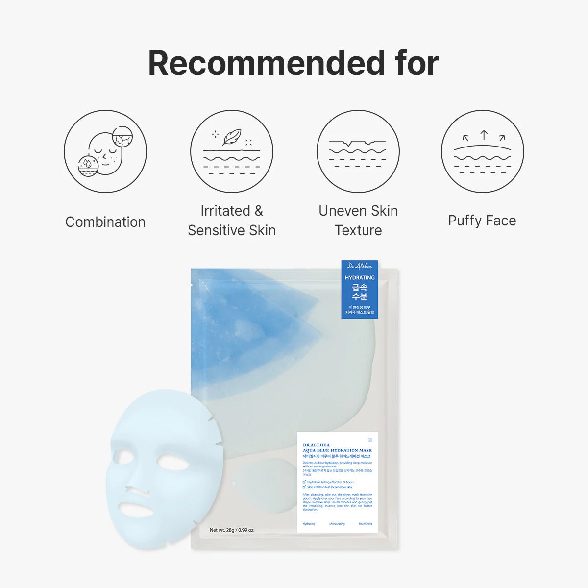 [ Dr.Althea ] Aqua Blue Hydration Mask