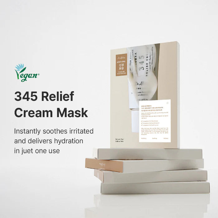 [ Dr.Althea ] 345 Relief Cream Mask 25g x 4ea