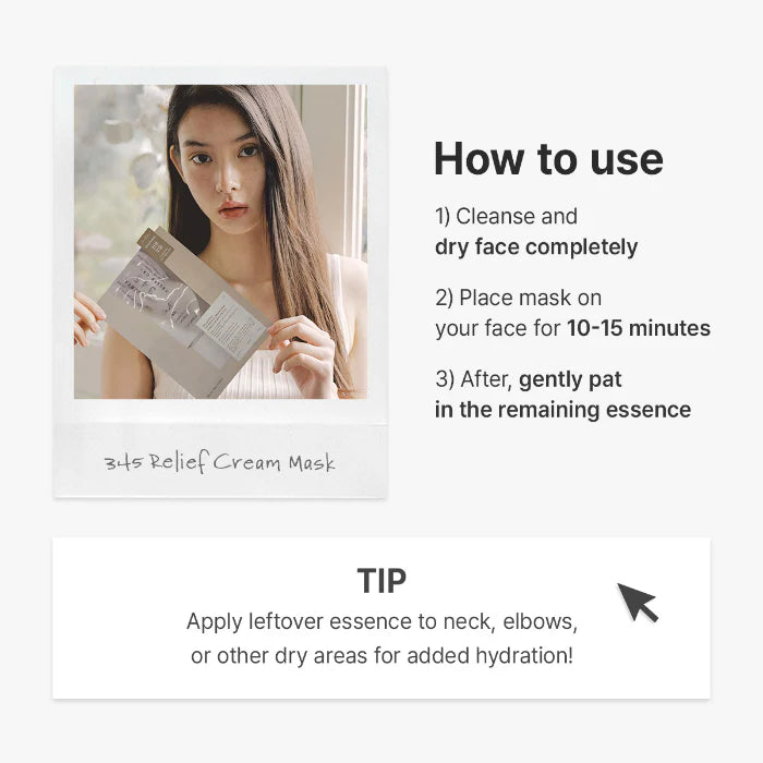 [ Dr.Althea ] 345 Relief Cream Mask 25g x 4ea