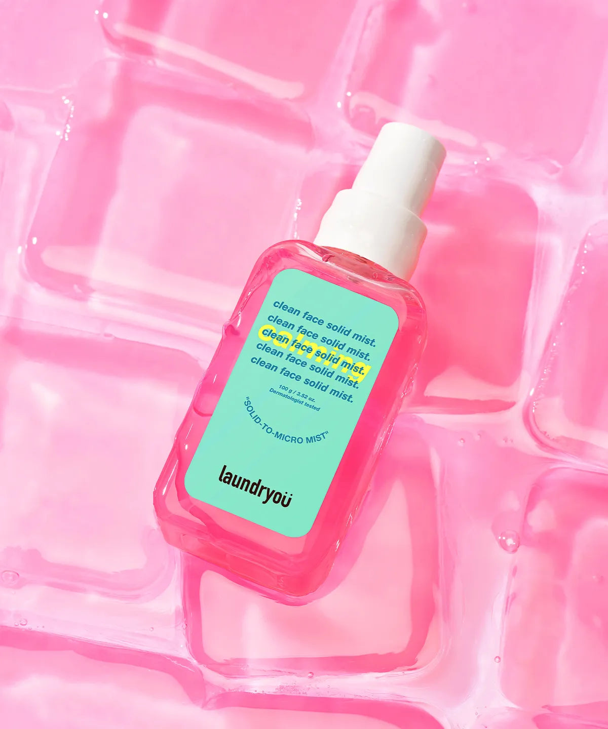 [ laundryou ] Clean Face Solid Mist Calming 100g