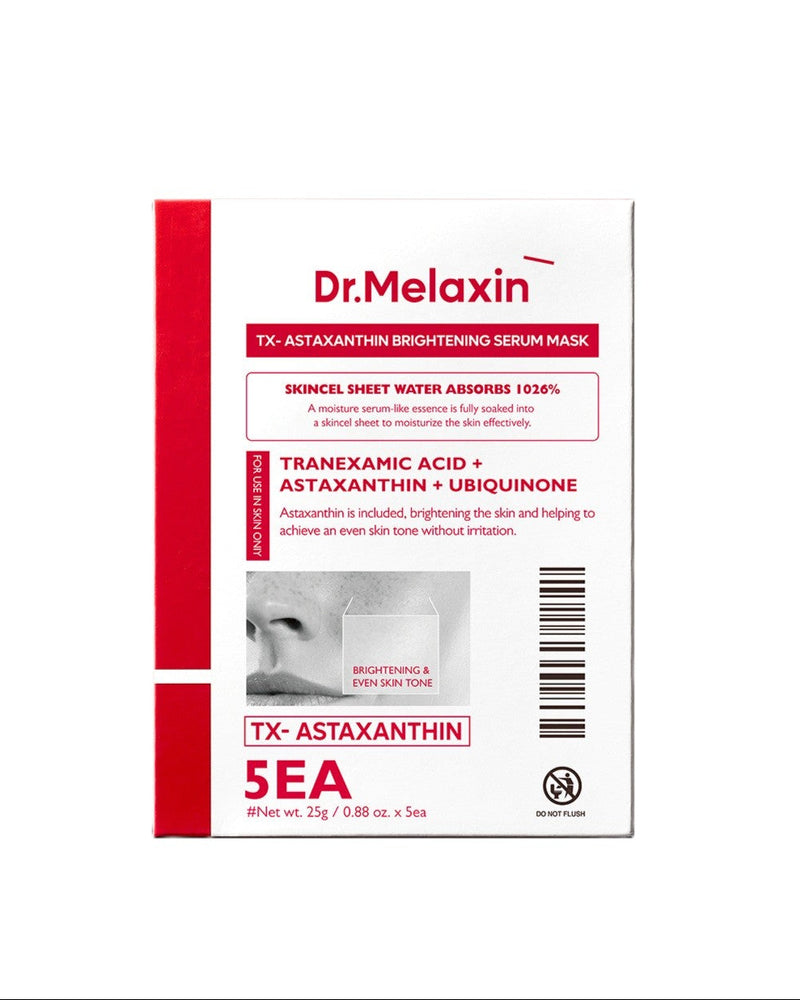 [ Dr. Melaxin ] TX-Astaxanthin Brighting Serum Mask 25g 5ea