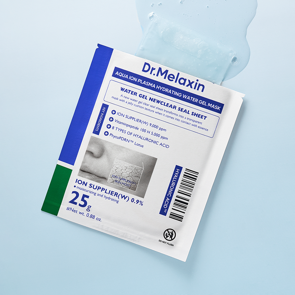 [ Dr.Melaxin ] Aqua Ion Plasma Water Gel Mask 25g 5ea