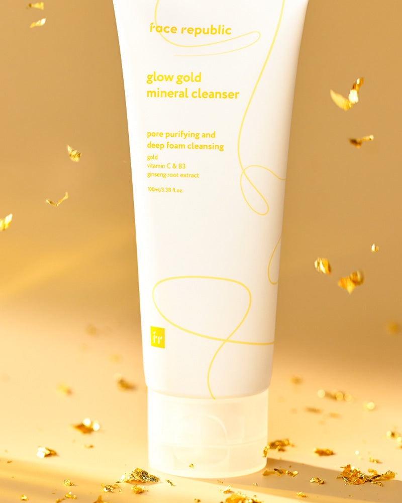 [ Face Republic ] Glow Gold Mineral Cleanser 100ml