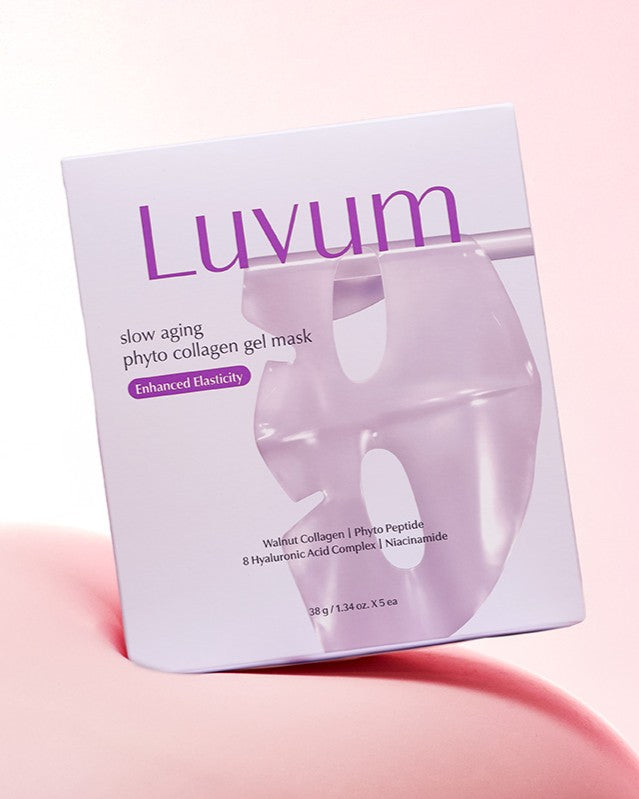 [ luvum ] Slow Aging Phyto Collagen Gel Mask 38g 5 Sheets