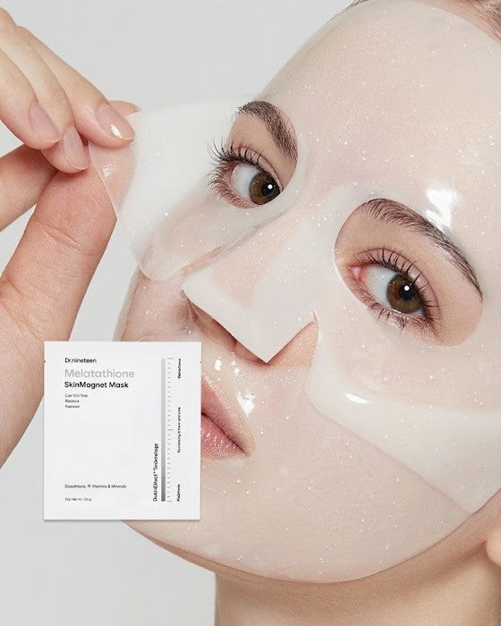 [ Dr.Nineteen ] Melatathione Skin Magnet Mask 34g 4ea