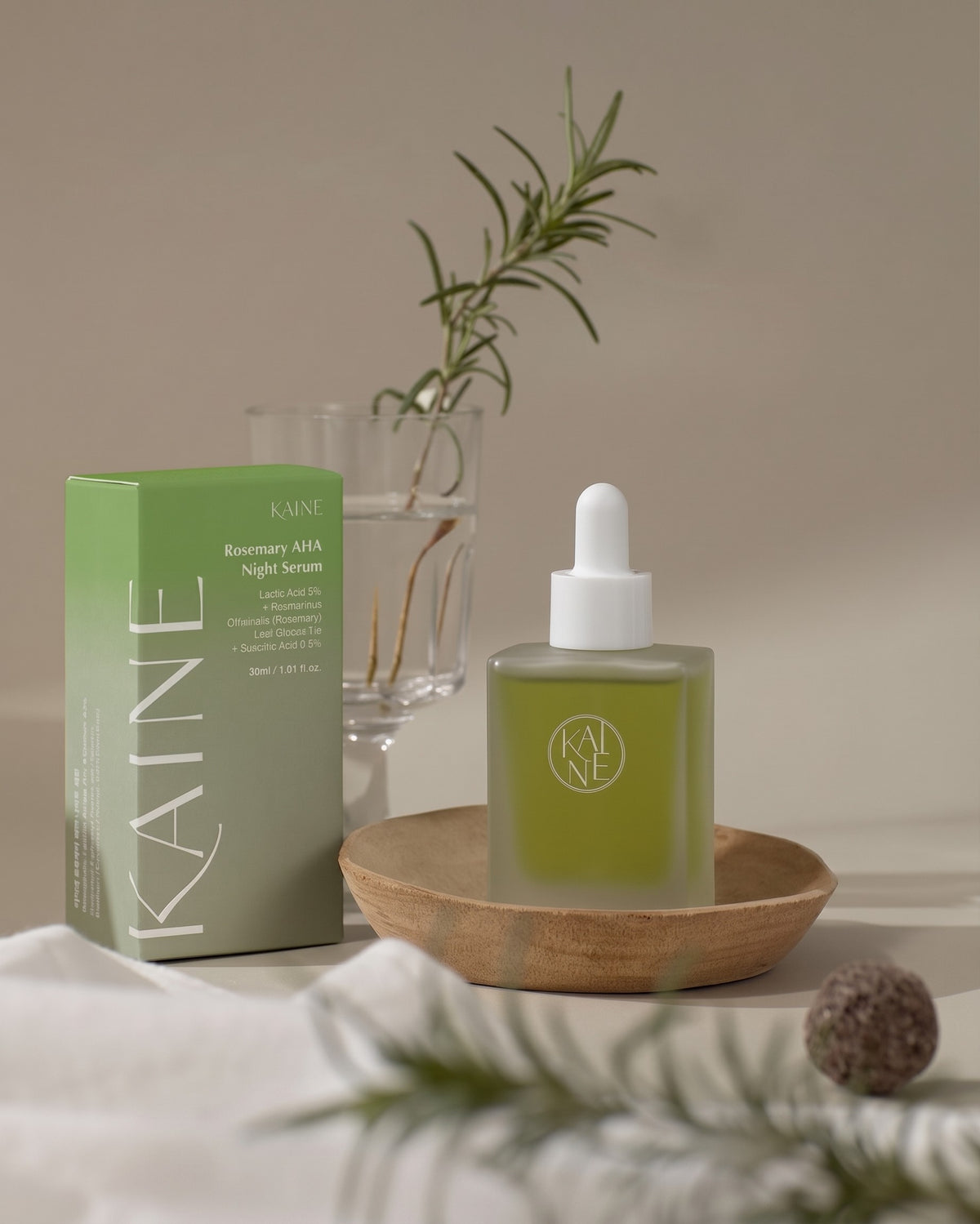 [ KAINE ] Rosemary AHA Night Serum 30ml
