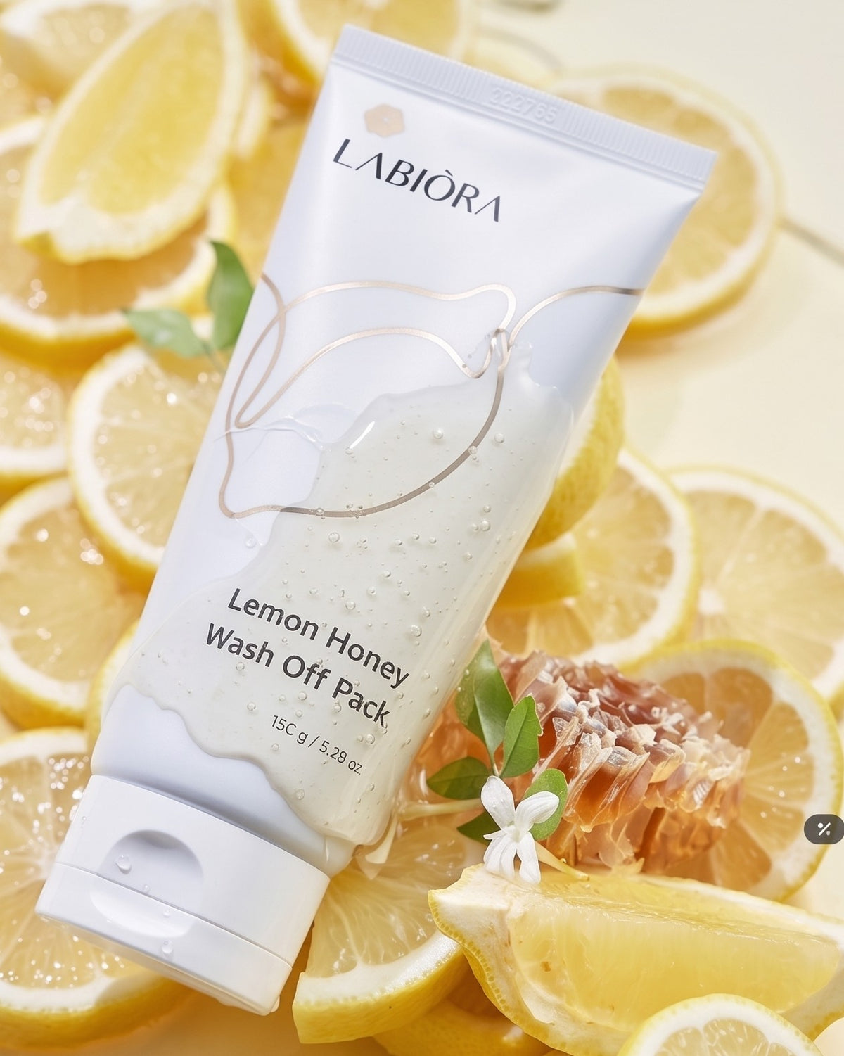 [ LABIORA ] Lemon Honey Brightening Wash Off Pack 150g