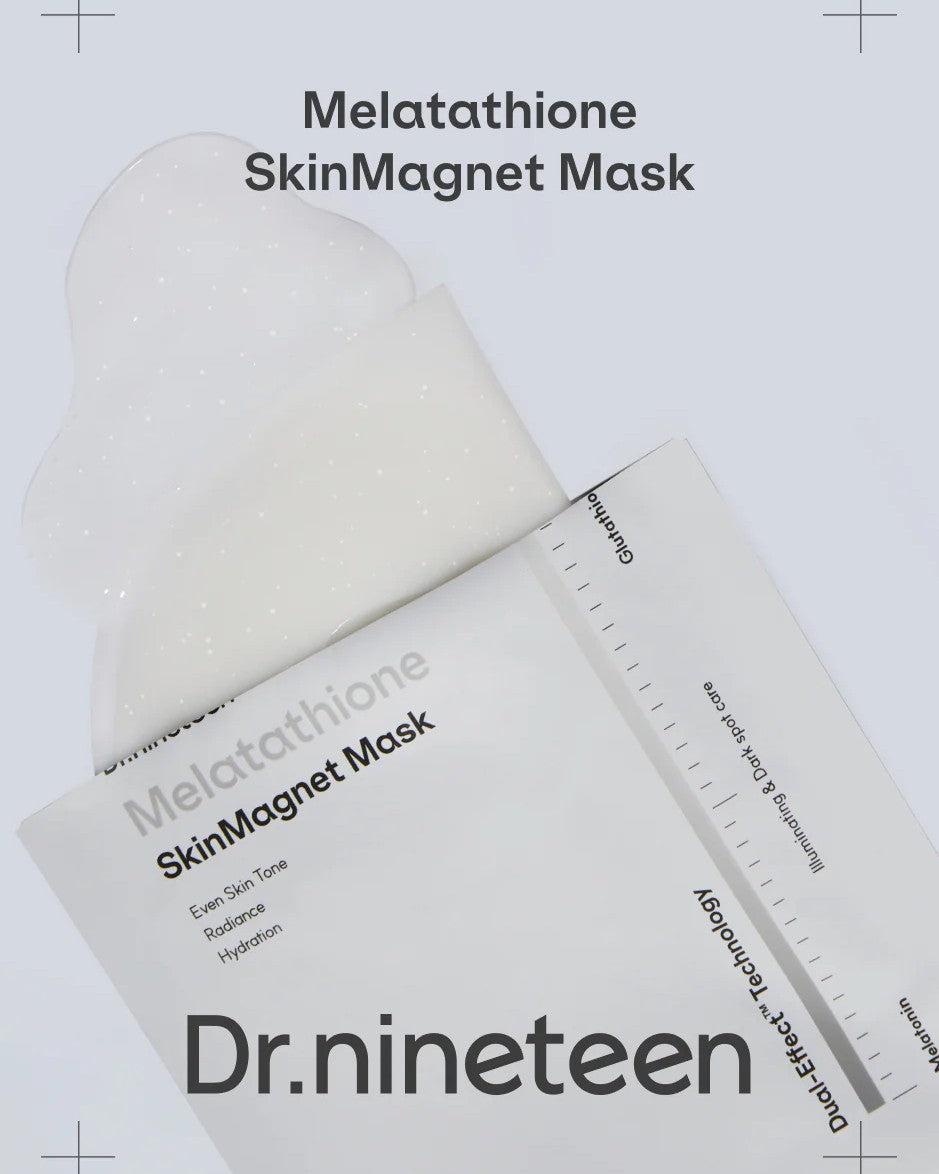 [ Dr.Nineteen ] Melatathione Skin Magnet Mask 34g 4ea