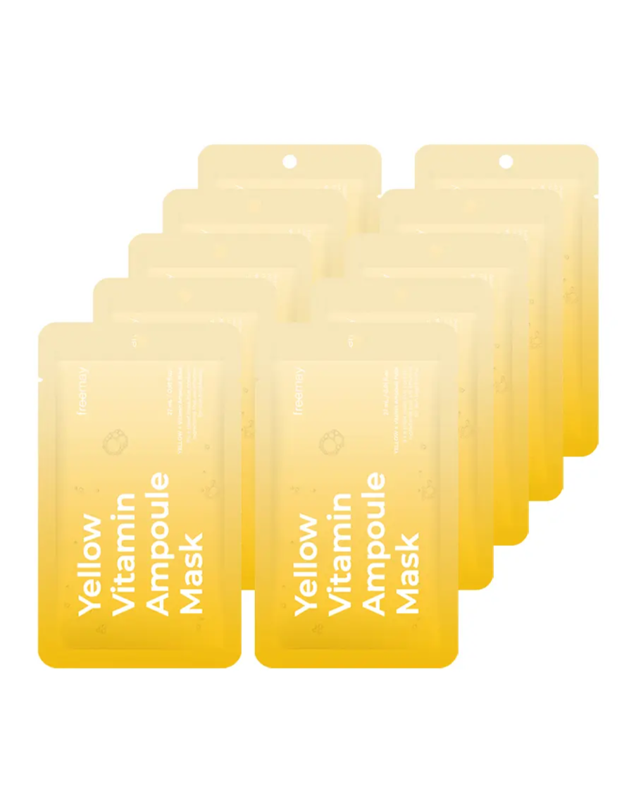 [ FREEMAY ] Yellow Vitamin Ampoule Mask 27ml