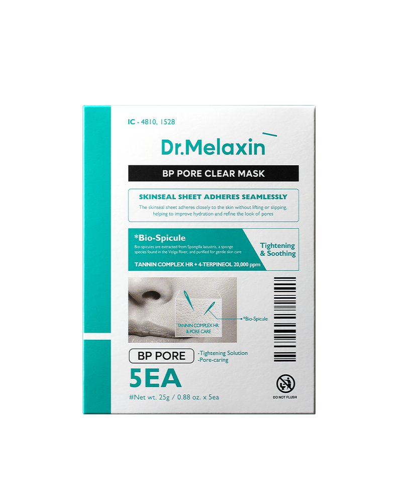 [ Dr.Melaxin ] BP Pore Clear Facial Mask 25g 5EA