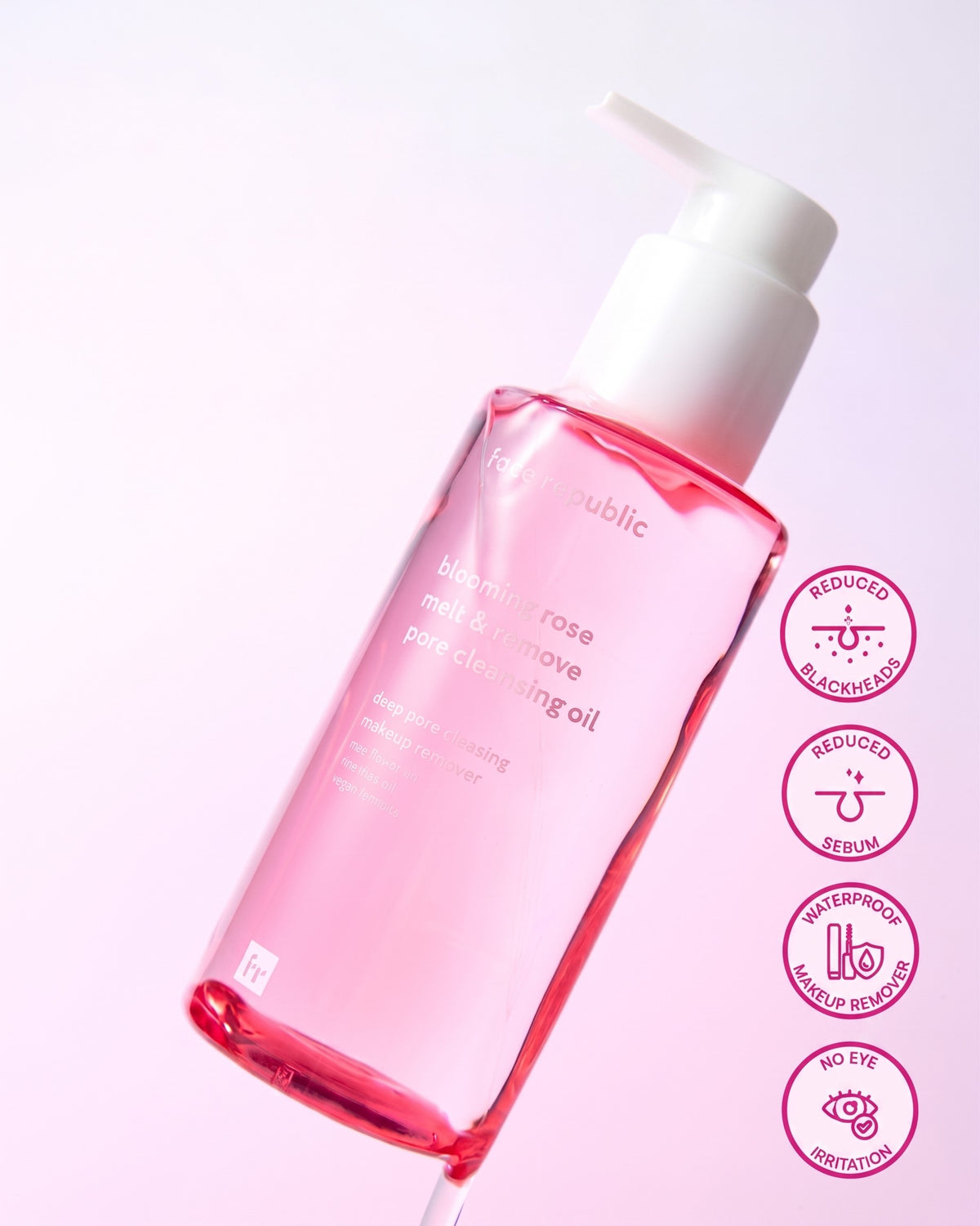[ Face Republic ] Blooming Rose Melt & Remove Pore Cleansing Oil 150ml