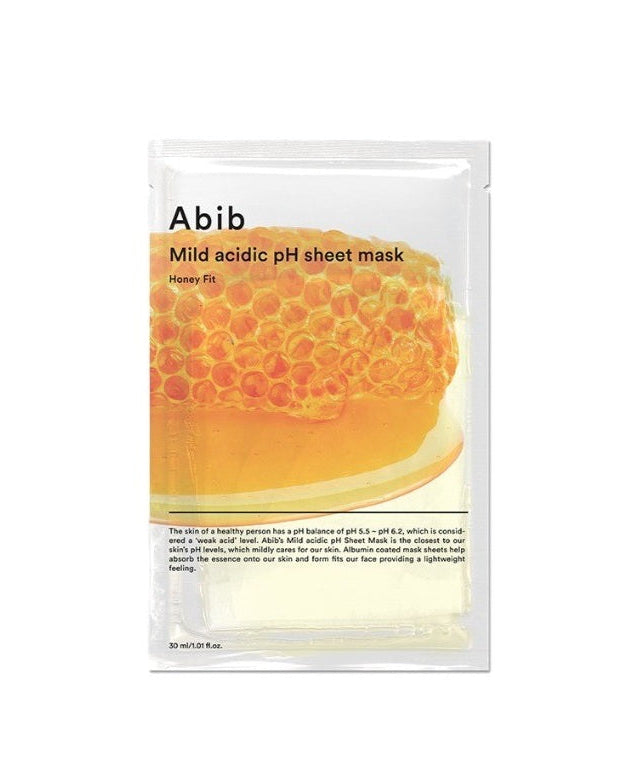 [ Abib ] Mild Acidic pH Sheet Mask Honey Fit