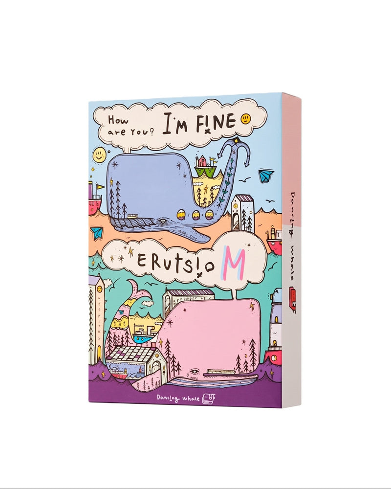 [ Dancing Whale ] I'm Fine Moisture Mask Pack 28g 10 Sets