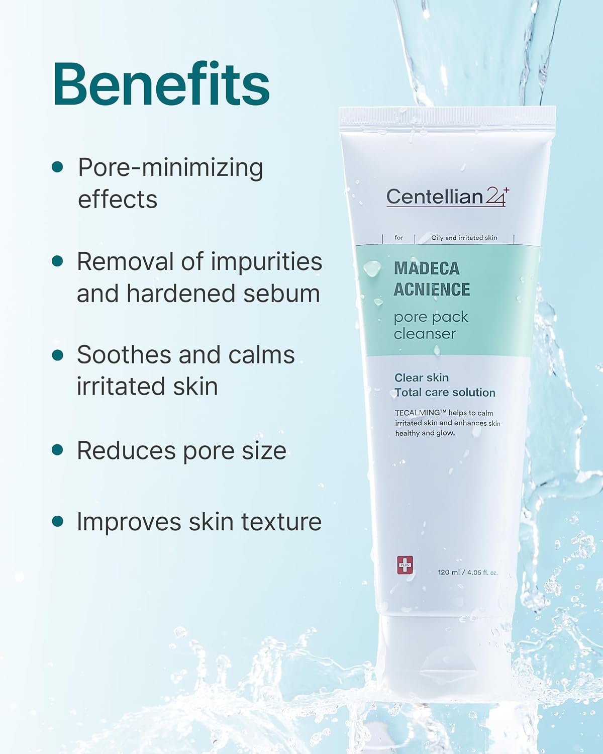 [ Centellian24 ] Madeca Acnience Pore Pack Cleanser 120ml