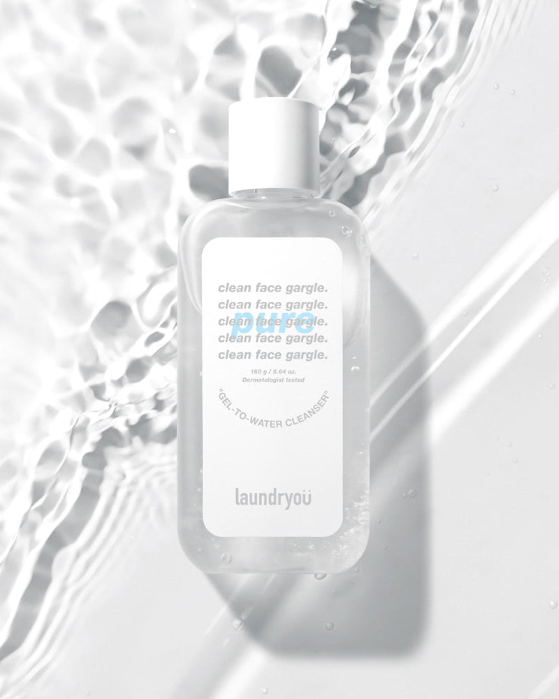 [ laundryou ] Clean Face Gargle Gel To Water Cleanser Pure 160g