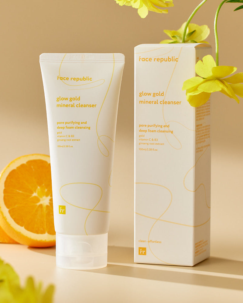[ Face Republic ] Glow Gold Mineral Cleanser 100ml