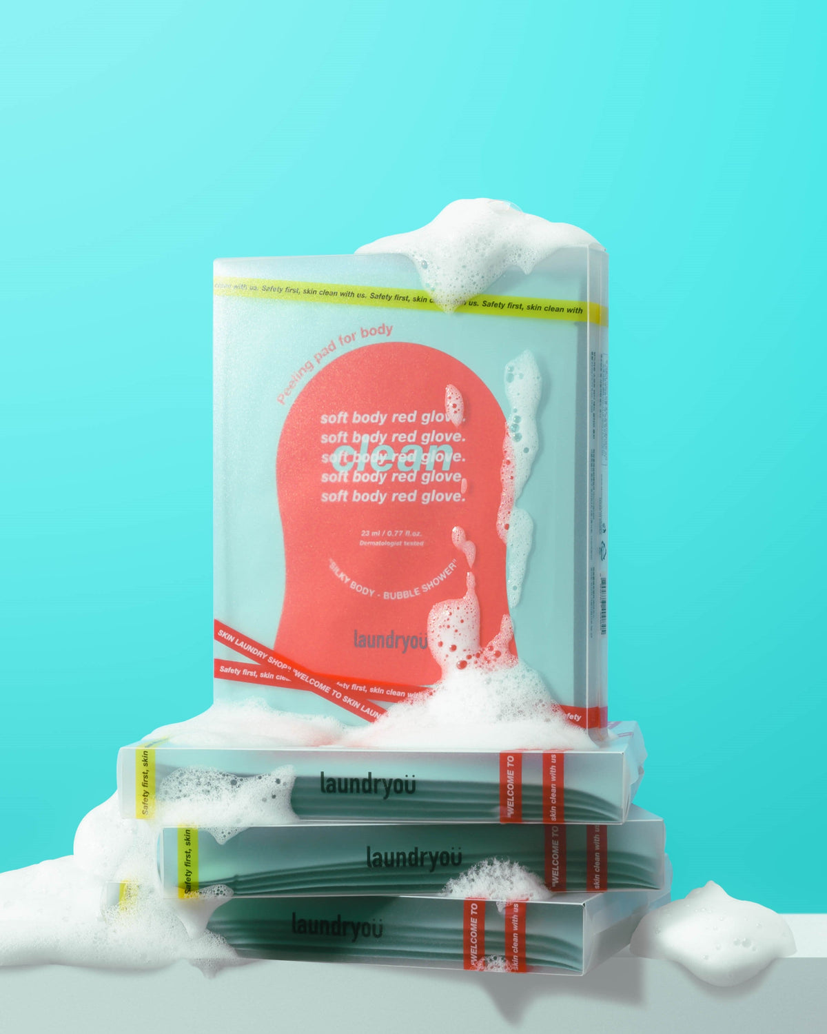 [ laundryou ] Soft Body Red Glove Clean 23ml x 5ea