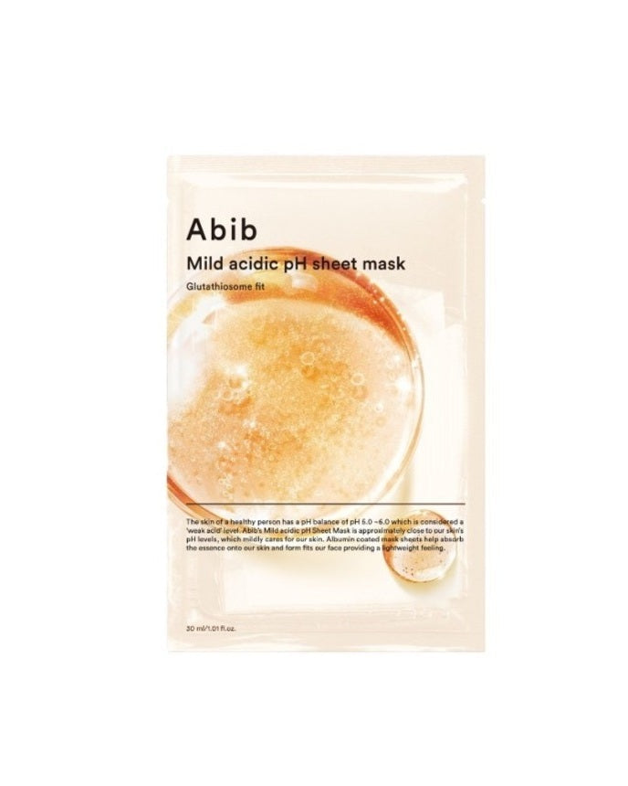 [ Abib ] Mild Acidic pH Sheet Mask Glutathiosome Fit