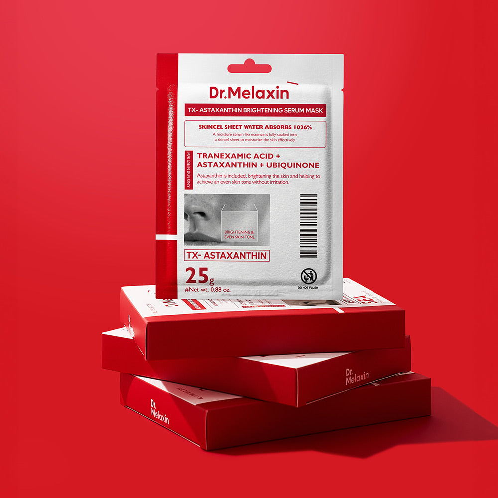 [ Dr. Melaxin ] TX-Astaxanthin Brighting Serum Mask 25g 5ea