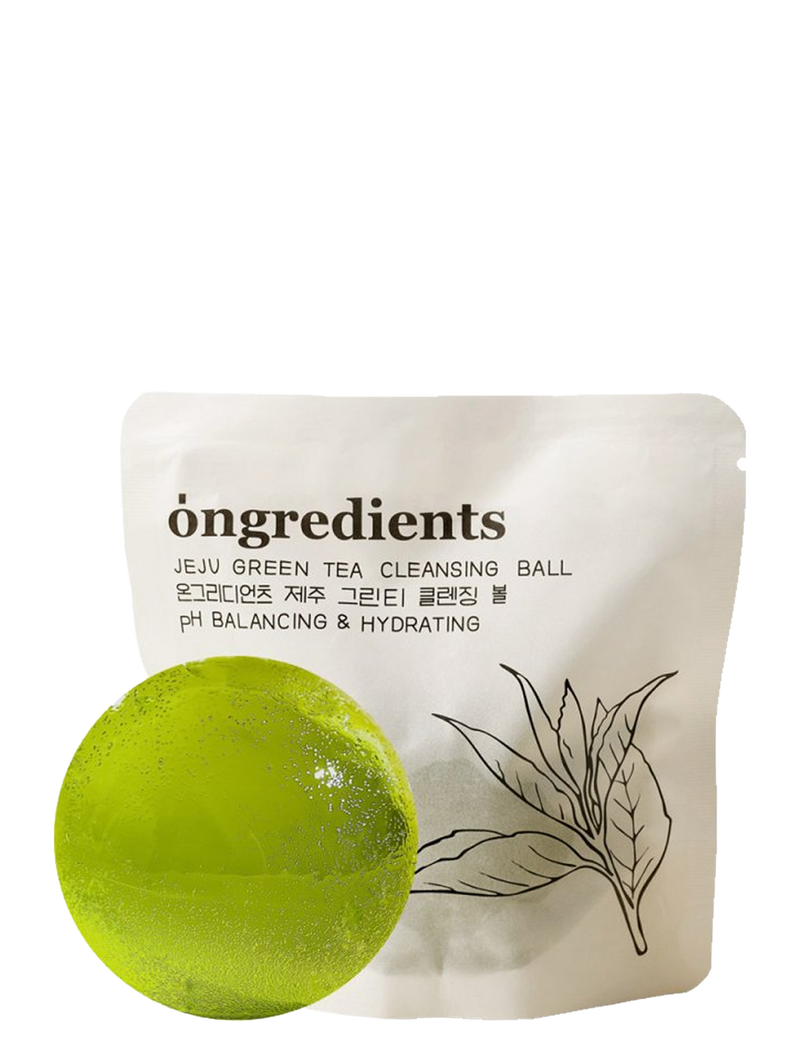 Ongredients Jeju Green Tea Cleansing Ball