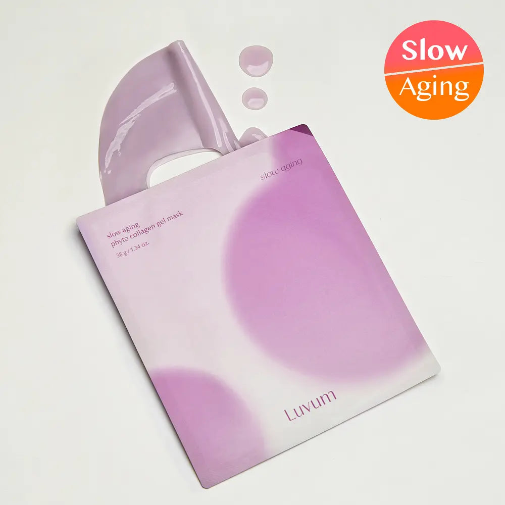 [ luvum ] Slow Aging Phyto Collagen Gel Mask 38g 5 Sheets