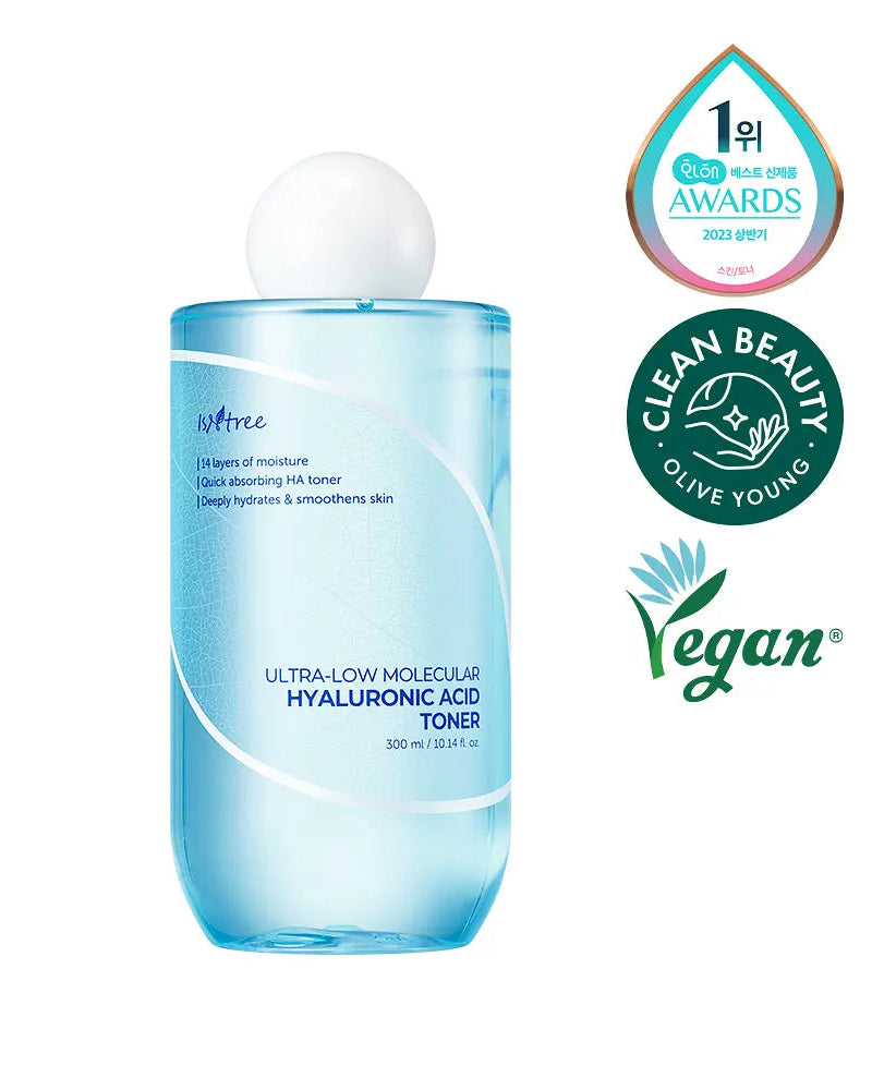 [ Isntree ] Ultra-Low Molecular Hyaluronic Acid Toner 300ml