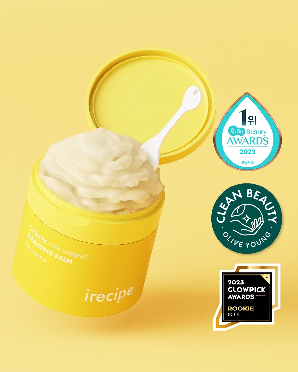 [ irecipe ] Ceramide Yuja Healing Cleansing Balm 135ml