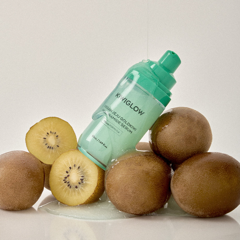 [ KIWIGLOW ] Vegan Jeju Gold Kiwi Niacinamide Serum 50ml