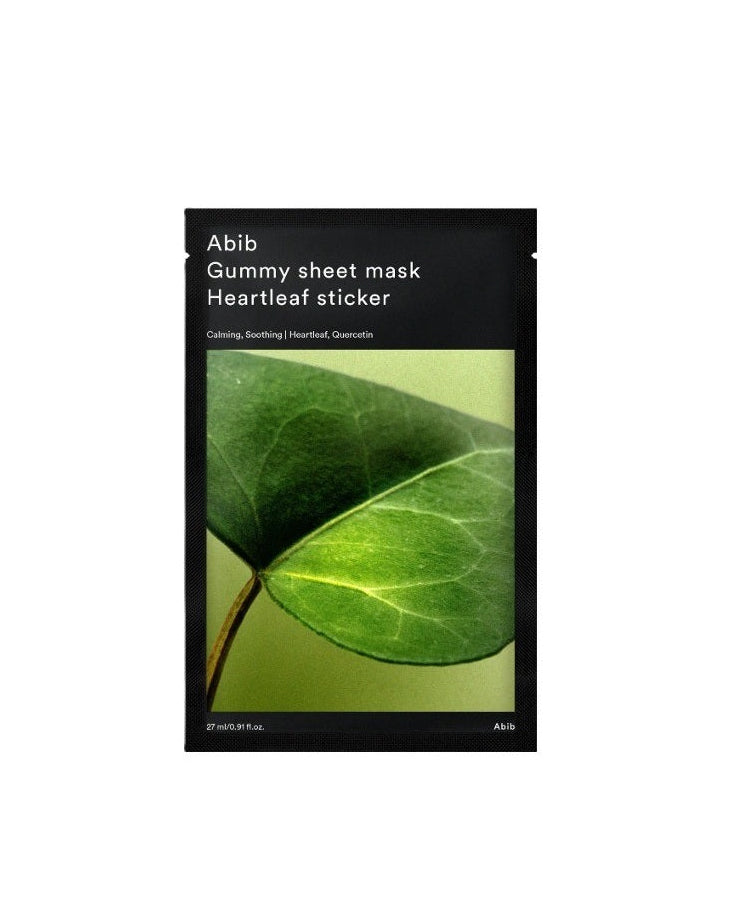 [ Abib ] Gummy Sheet Mask Heartleaf Sticker