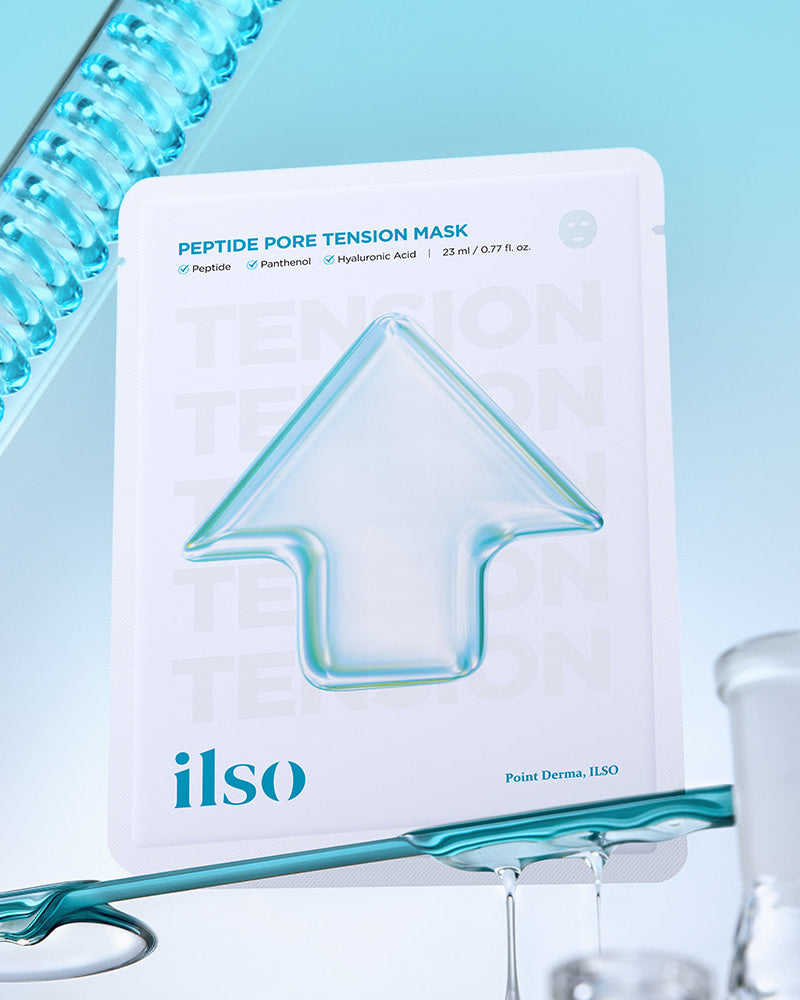 [ ilso ] Peptide Pore Tension Mask 23ml (10 Sheets)
