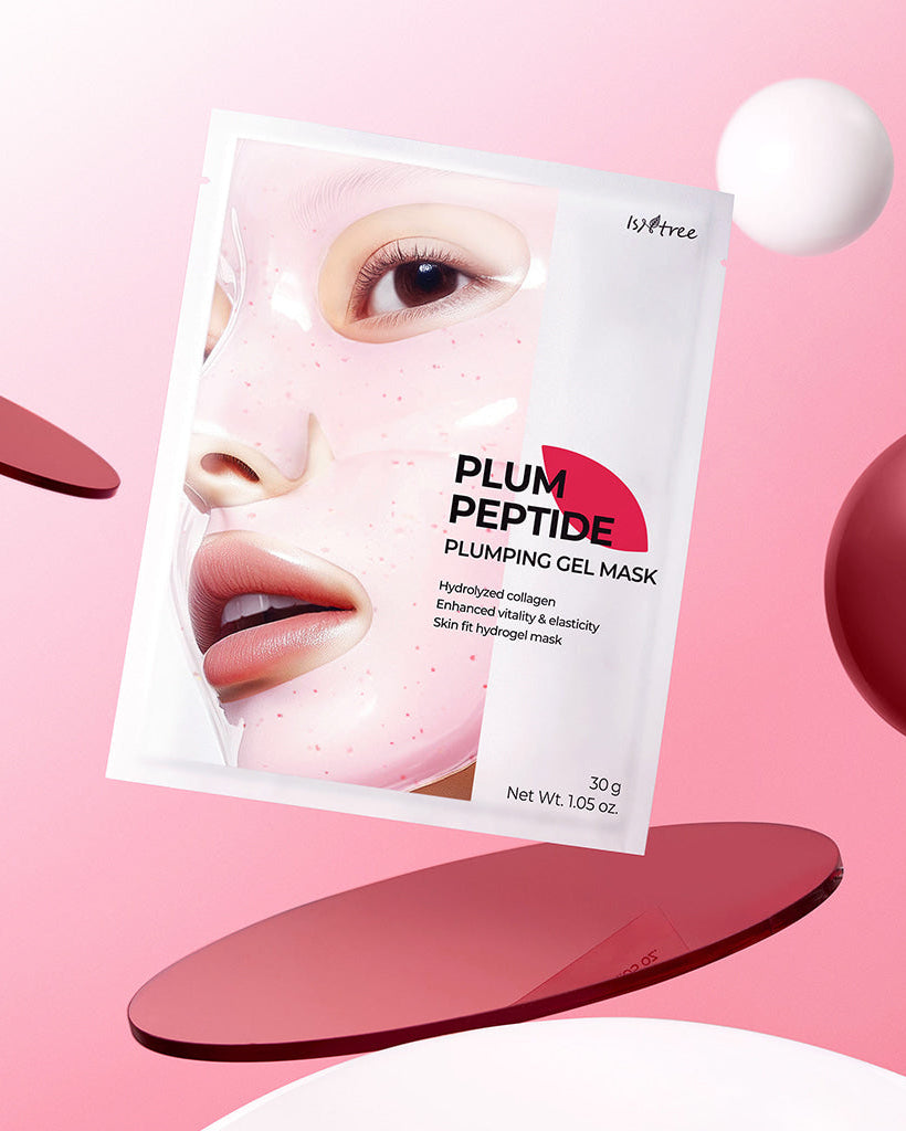 [ Isntree ] Plum Peptide Plumping Gel Mask 30g x 4ea