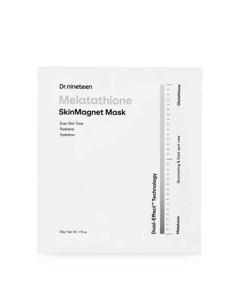 [ Dr.Nineteen ] Melatathione Skin Magnet Mask 34g 4ea