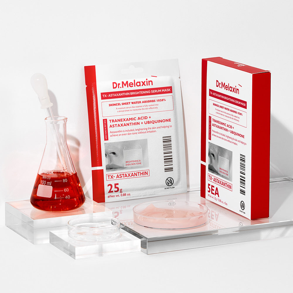 [ Dr. Melaxin ] TX-Astaxanthin Brighting Serum Mask 25g 5ea