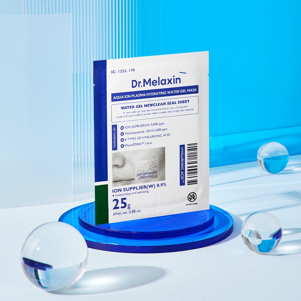 [ Dr.Melaxin ] Aqua Ion Plasma Water Gel Mask 25g 5ea