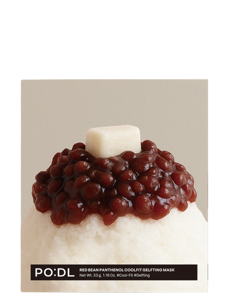 PO:DL Red Bean Panthenol Coolfit Gelfting Mask