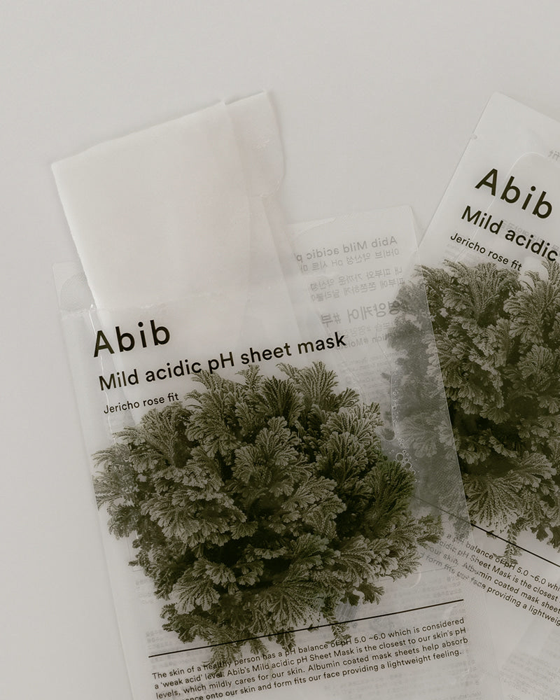 [ Abib ] Mild Acidic pH Sheet Mask Jericho Rose Fit