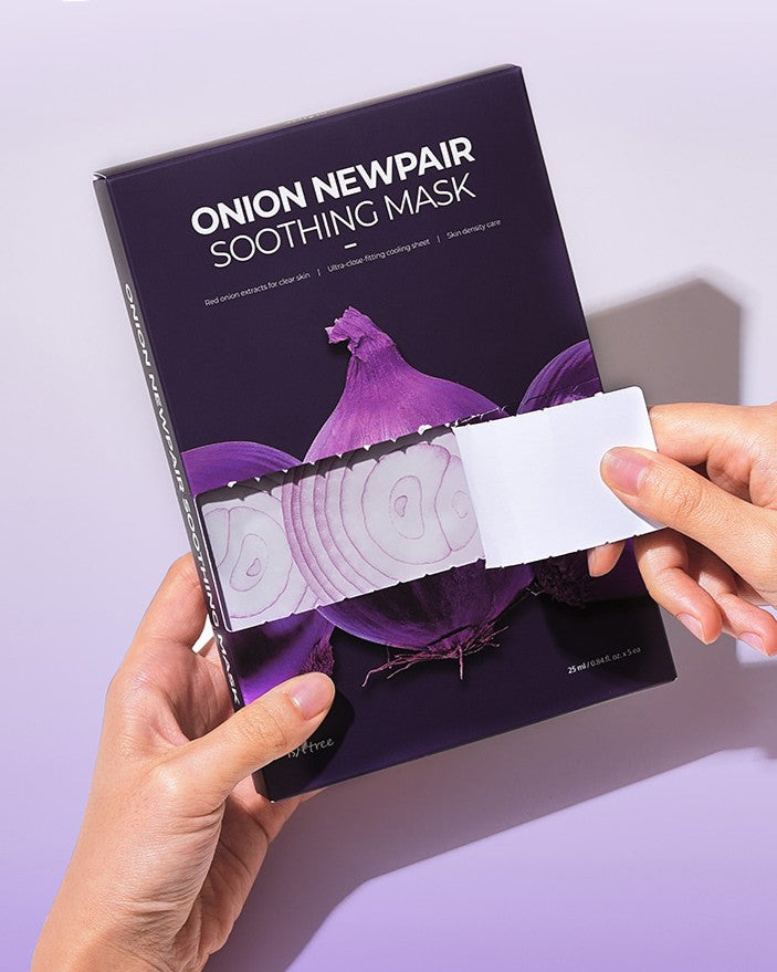 [ Isntree ] Onion Newpair Soothing Mask 25g x 5ea